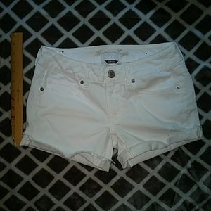 American Eagle White Shorts